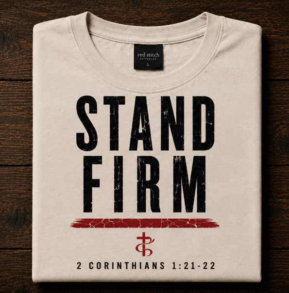 Stand Firm - Vintage White